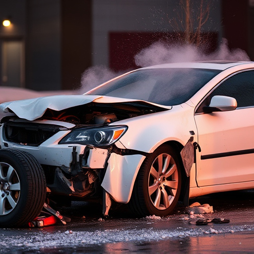 car crash damage