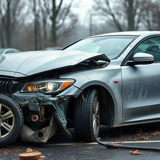car crash damage
