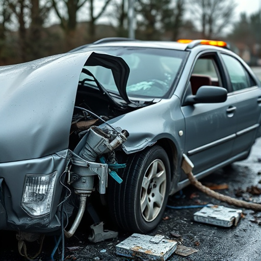 car crash damage