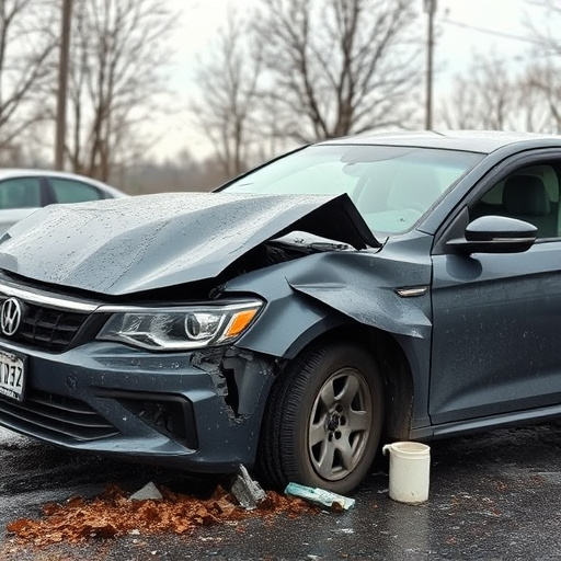 car crash damage