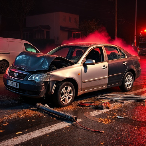 car crash damage