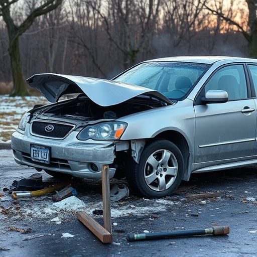 car crash damage