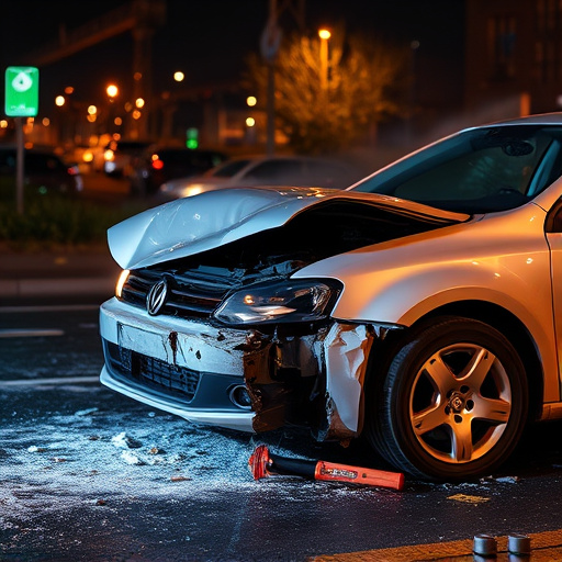 car crash damage