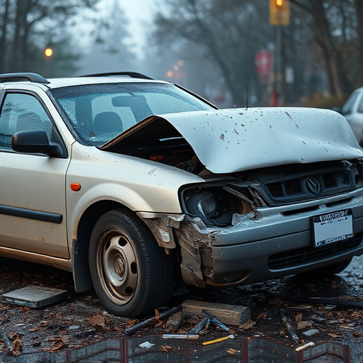 car crash damage
