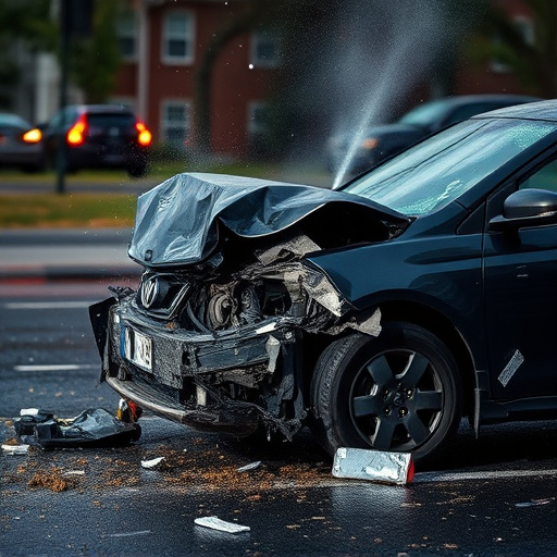 car crash damage