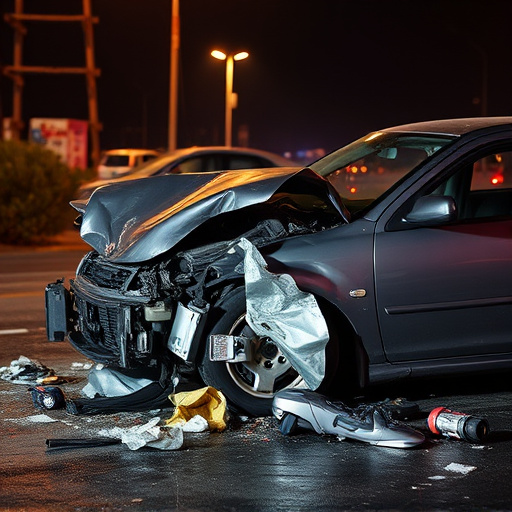car crash damage