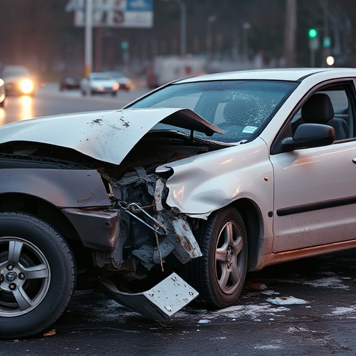 car crash damage