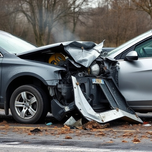 car crash damage