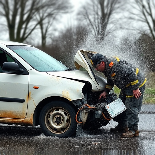 car crash damage