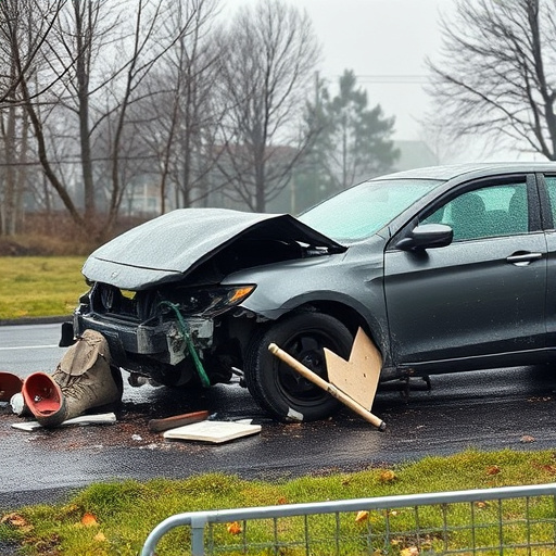 car crash damage