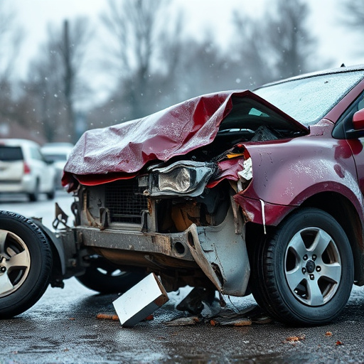 car crash damage