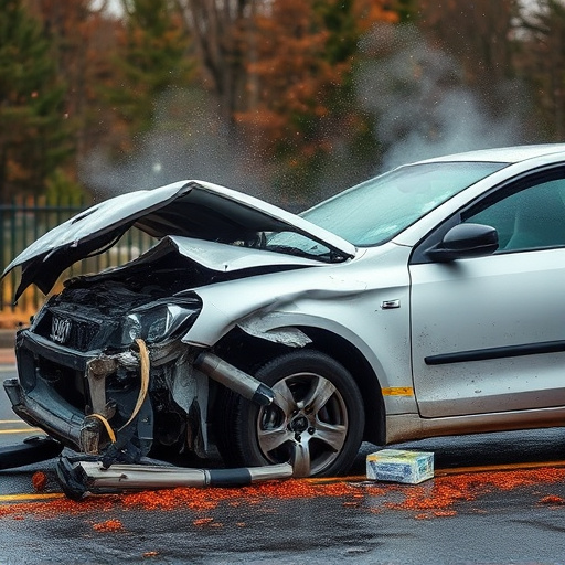 car crash damage