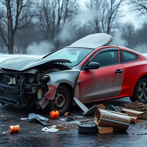car crash damage