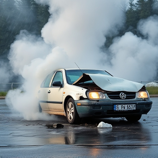 car crash damage