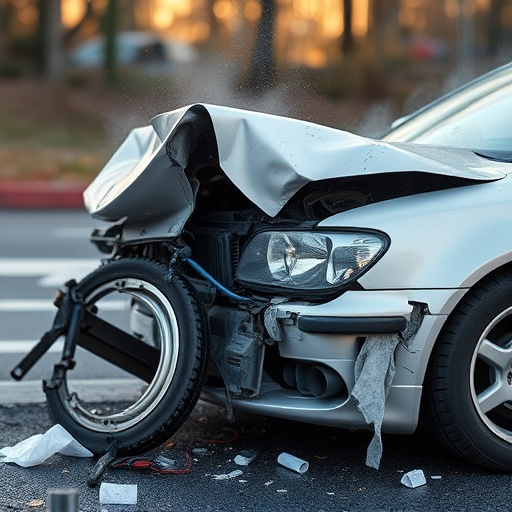 car crash damage