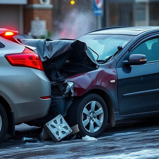 car crash damage