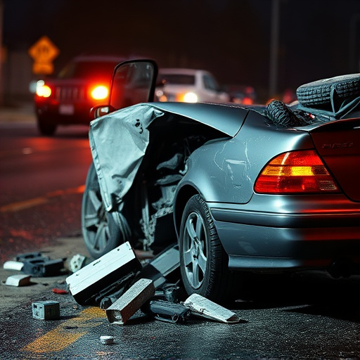 car crash damage
