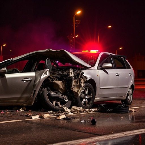 car crash damage
