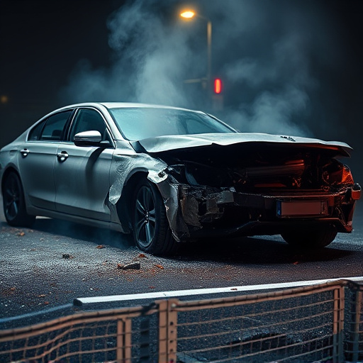 car crash damage