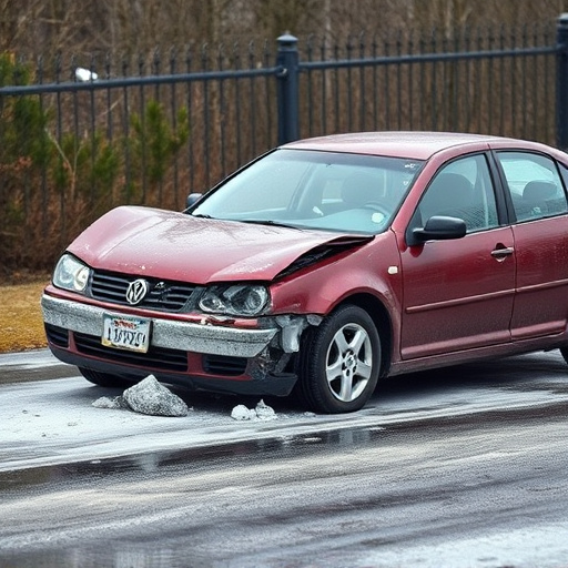 car crash damage