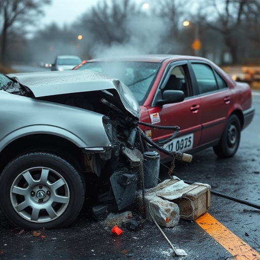 car crash damage