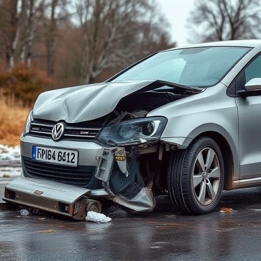 car crash damage