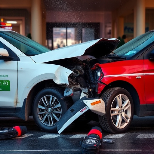 car crash damage