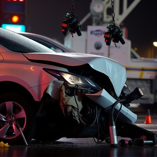 car crash damage