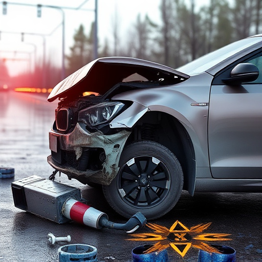 car crash damage