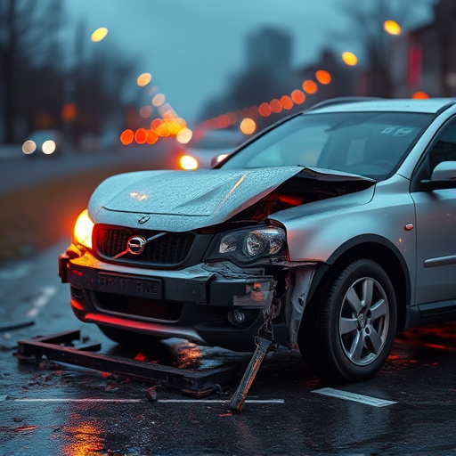 car crash damage