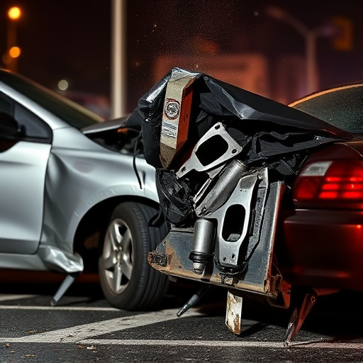 car crash damage
