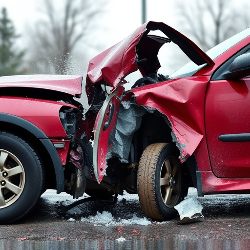 car crash damage