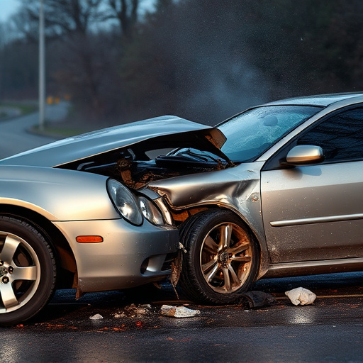 car crash damage