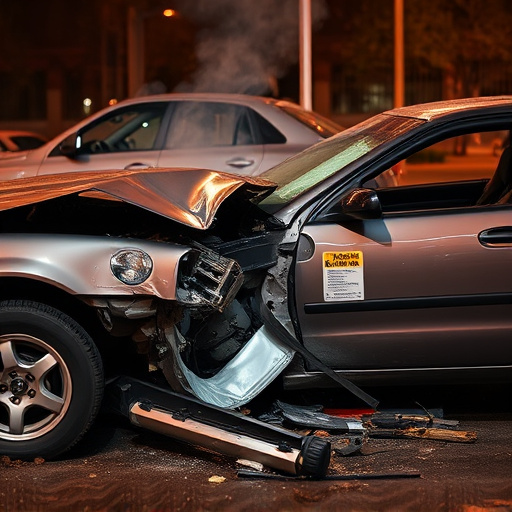 car crash damage
