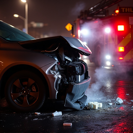 car crash damage