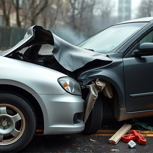 car crash damage