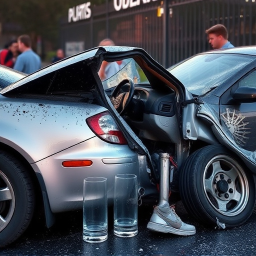 car crash damage