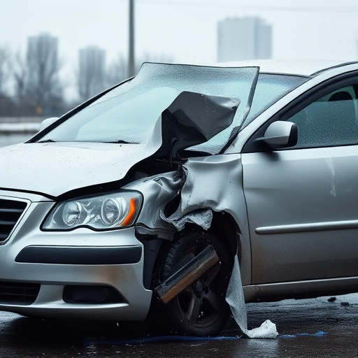 car crash damage