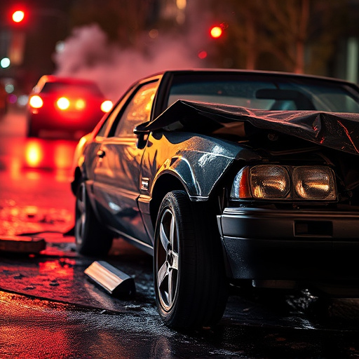 car crash damage