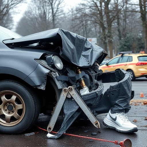 car crash damage
