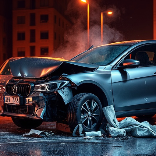 car crash damage