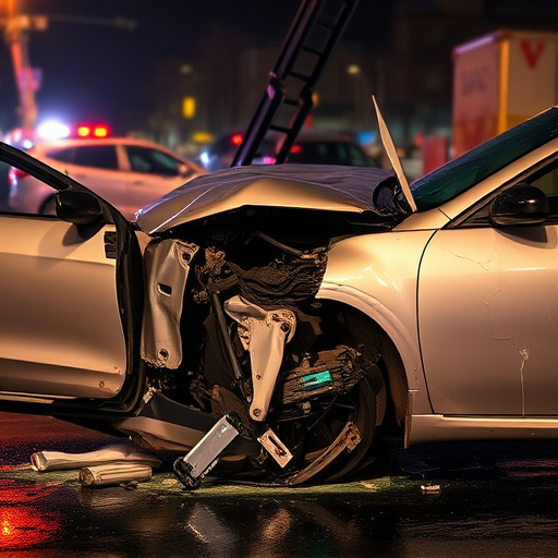 car crash damage