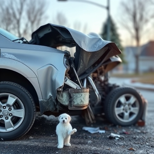 car crash damage