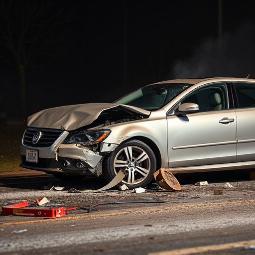 car crash damage