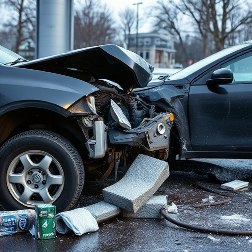 car crash damage