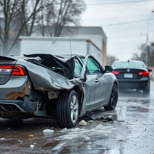 car crash damage