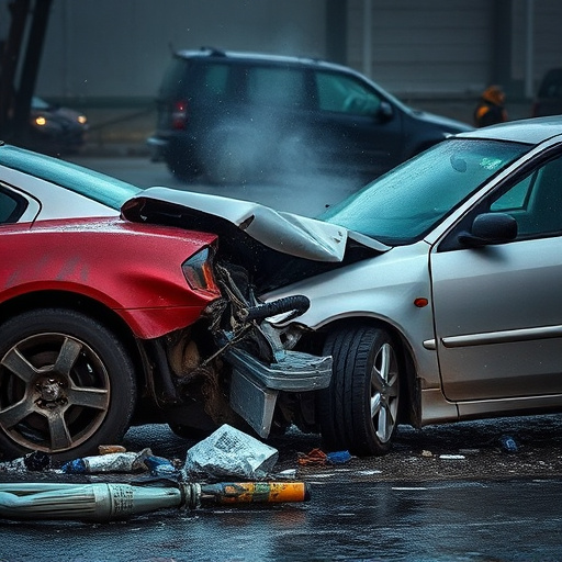 car crash damage