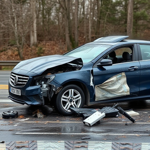 car crash damage