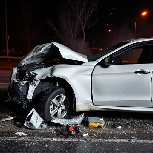 car crash damage