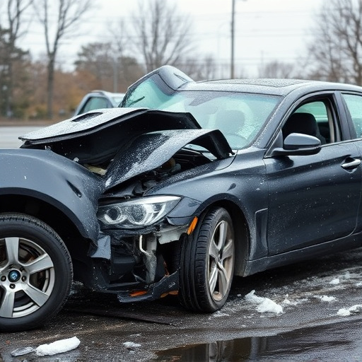 car crash damage
